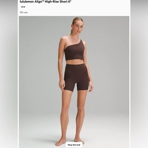 *NEW* Lululemon align HR short 6” pockets